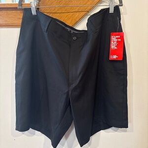 NWT PGA Tour Black Stretch Golf Shorts
